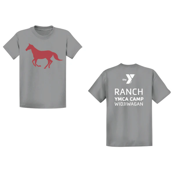 Ranch Camp T-Shirt-Grey